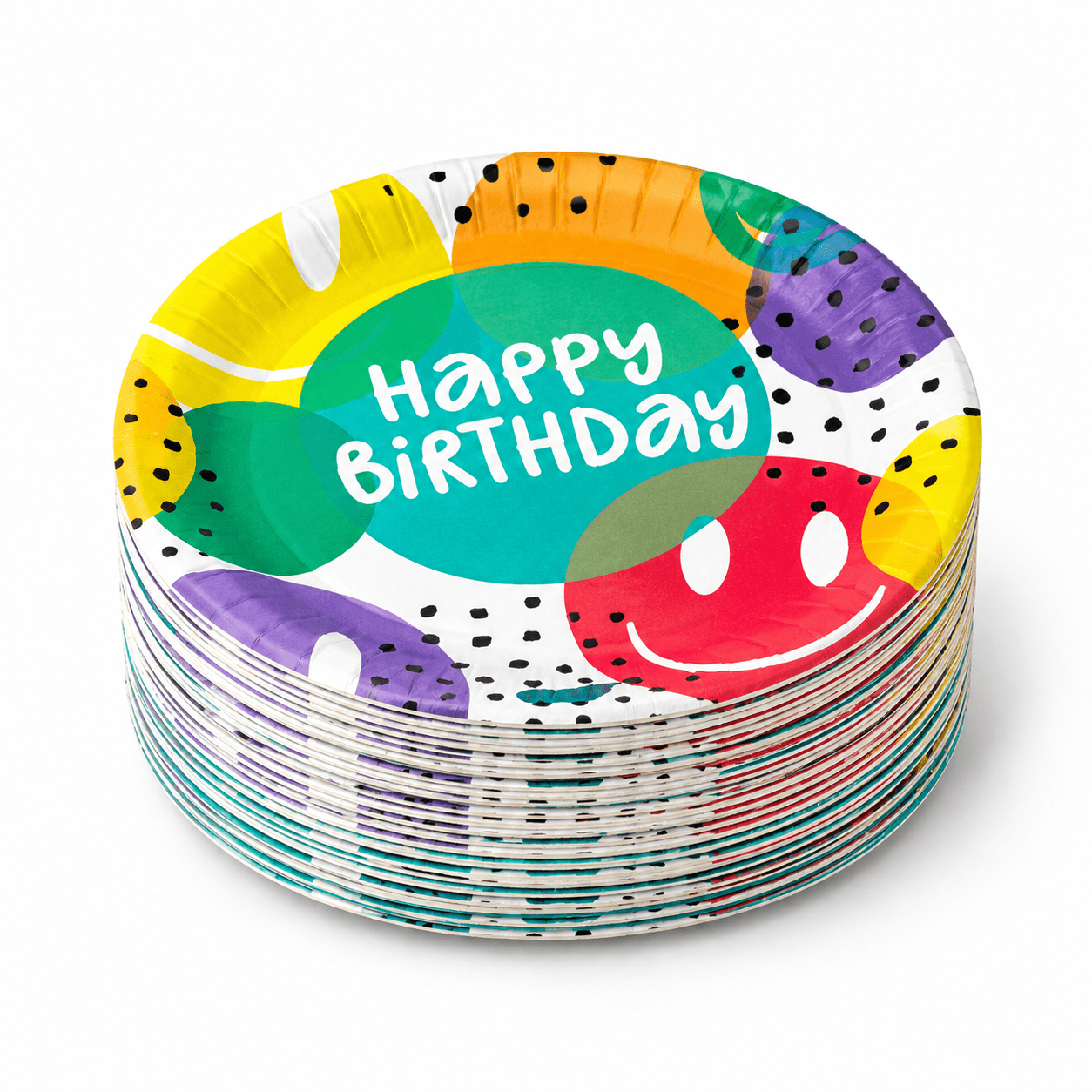 14817- 9" emojiplates (576 pcs casepack) - ShopUNIS!
