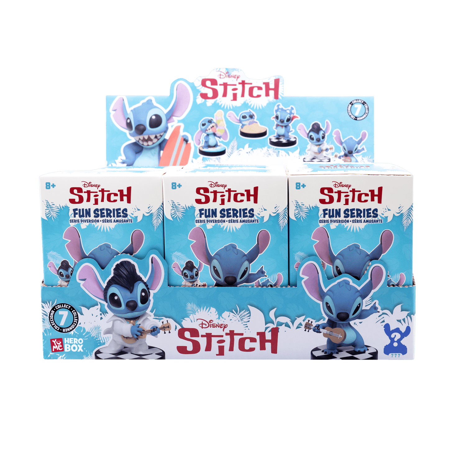 Disney Lilo & Stitch "Hero Box" Fun Series 1 Mystery Figures (6-Pack) – Premium Coin-Op & Redemption Prizes - ShopUNIS!