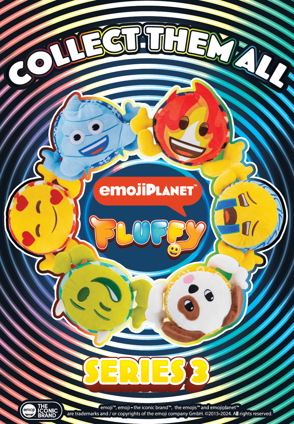 emoji™ Stacked Series 3 Poster 2 - ShopUNIS!