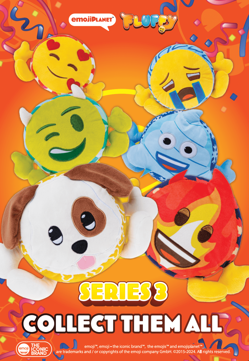 emoji™ Stacked Series 3 Poster - ShopUNIS!