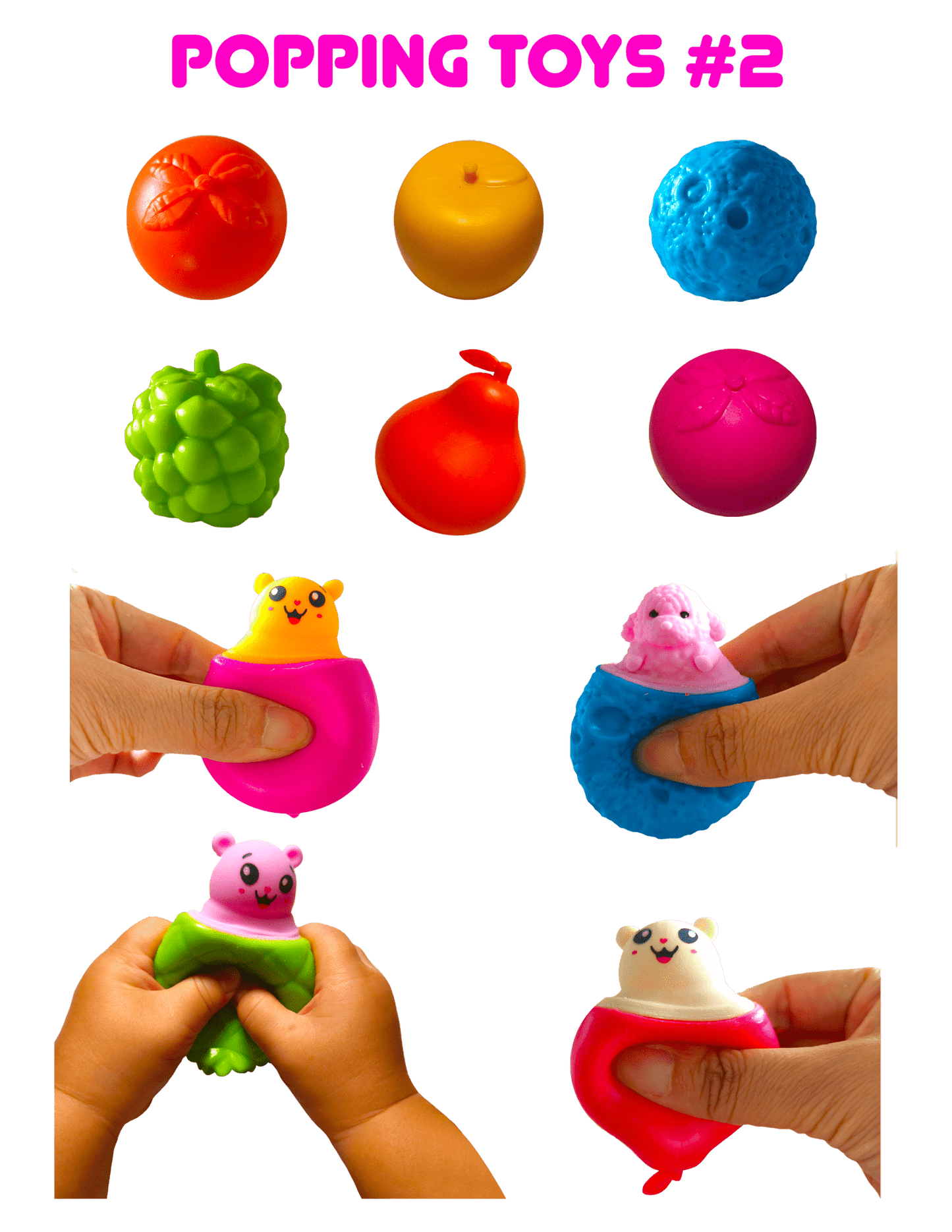 SHSAV13 - 2" Popping Toys 2 - 250pcs - ShopUNIS!