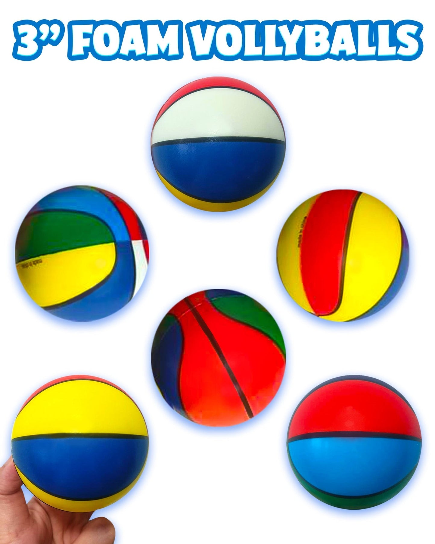 SHSAV23 - 3" Foam Balls Asst - 720 units - ShopUNIS!