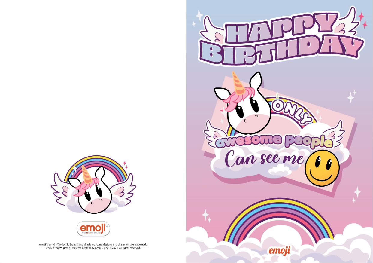 SHSEBC - emoji™ Birthday Card - ShopUNIS!