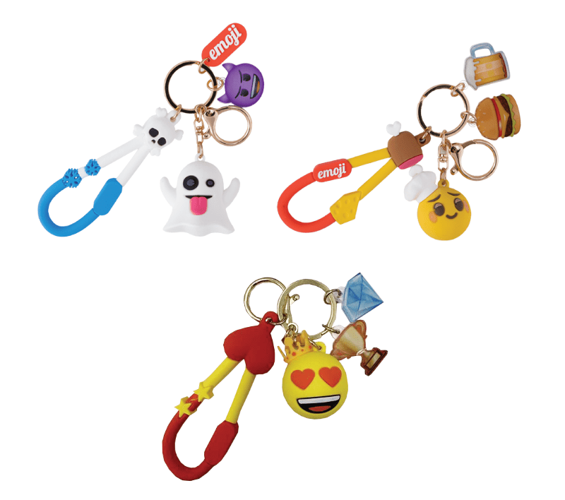 SHSEK2 - emoji™ Keychain Series 2 Assorted - ShopUNIS!