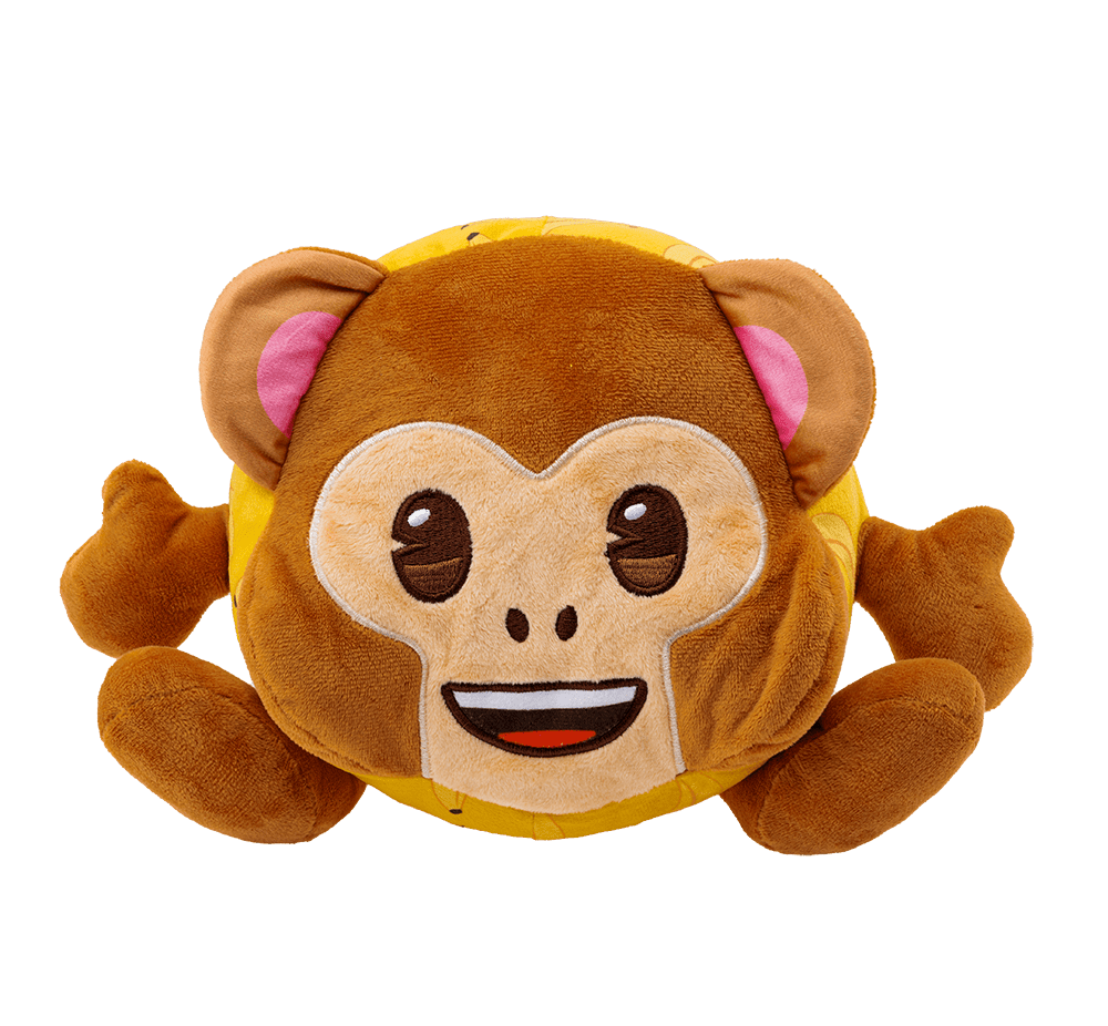 SHSES - emoji™ Fluffy Stacked Series 1 - Monkey - ShopUNIS!