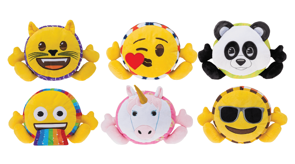 SHSES2 - emoji™ Fluffy Stacked Series 2 - Assorted Plush Toys - ShopUNIS!