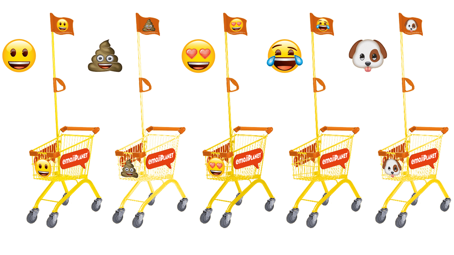 SHSESC - emoji™ Shopping Carts - ShopUNIS!