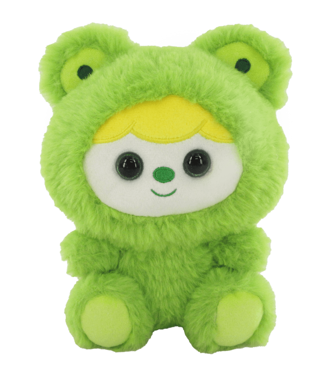 YP1241 - 8HKASST - 8" HOODIE KAWAII W/ SPARKLE EYES - ShopUNIS!