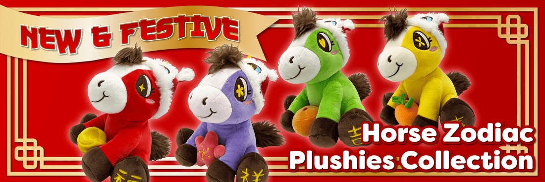 Meet the Fire Horse Collection: Four Characters Bringing Lunar New Year Prosperity to Your Arcade - ShopUNIS!