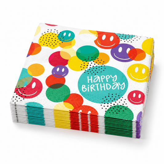 14871- emojiTM lunch napkins (1152pcs casepack) - ShopUNIS!