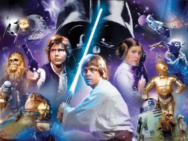 32637 - Star Wars Classic 3D Jigsaw Puzzle 500pc 24x18" - 6 units - ShopUNIS!