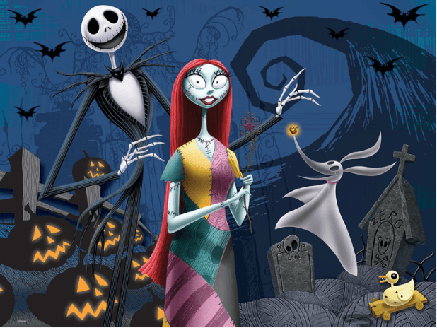 32649 - The Nightmare Before Christmas 3D Jigsaw Puzzle 500pc 24x18" - 6 units - ShopUNIS!