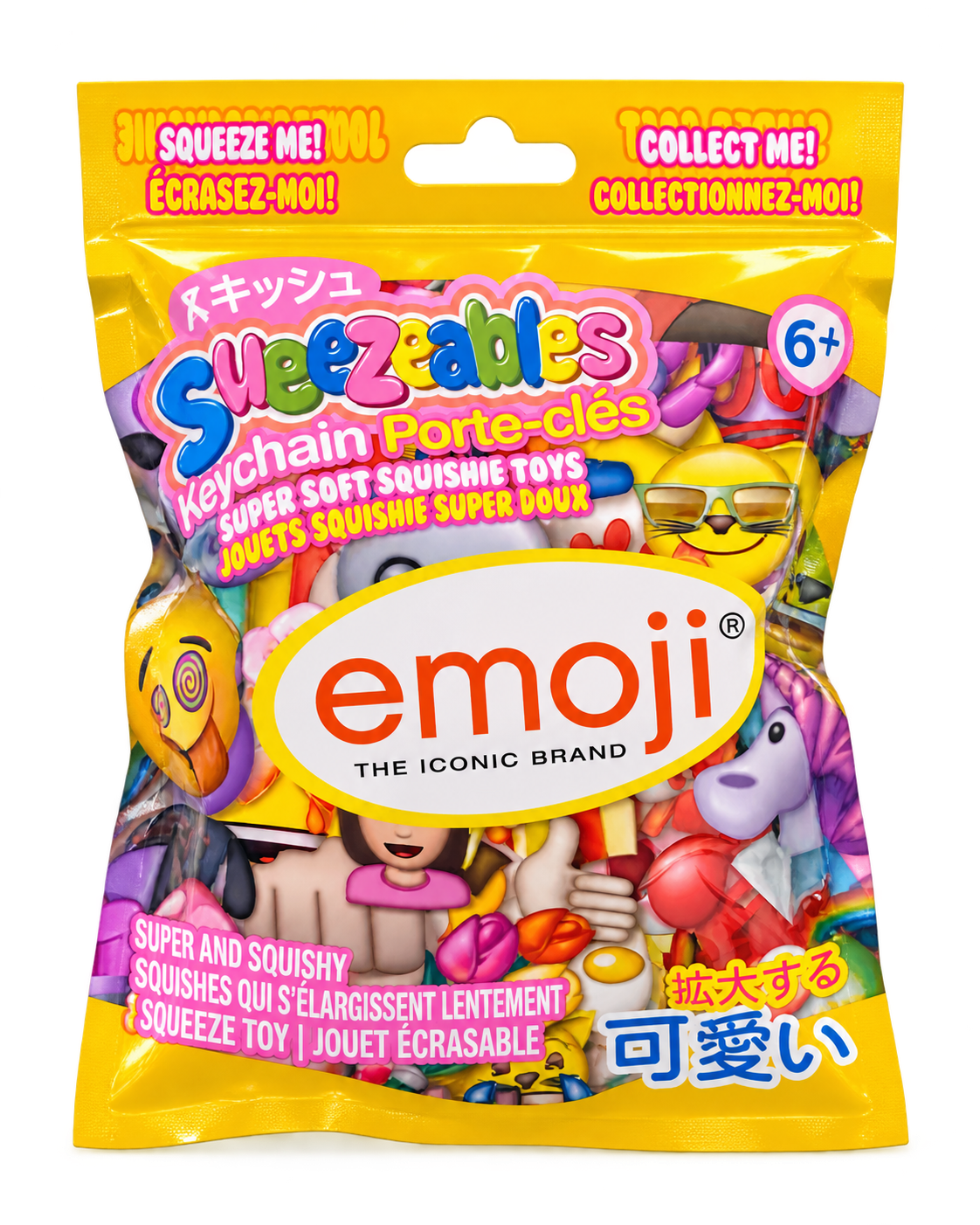 emoji™ -Squeezeables Keychain- 24 units - ShopUNIS!
