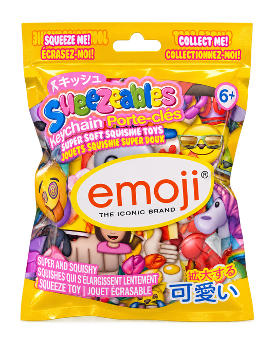 emoji™ -Squeezeables Keychain- 24 units - ShopUNIS!
