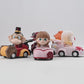 Horror Icons "Zoom Hero" Pull-Back Toy Racers in 3" Capsules (50-Count) –Premium Capsule Prizes