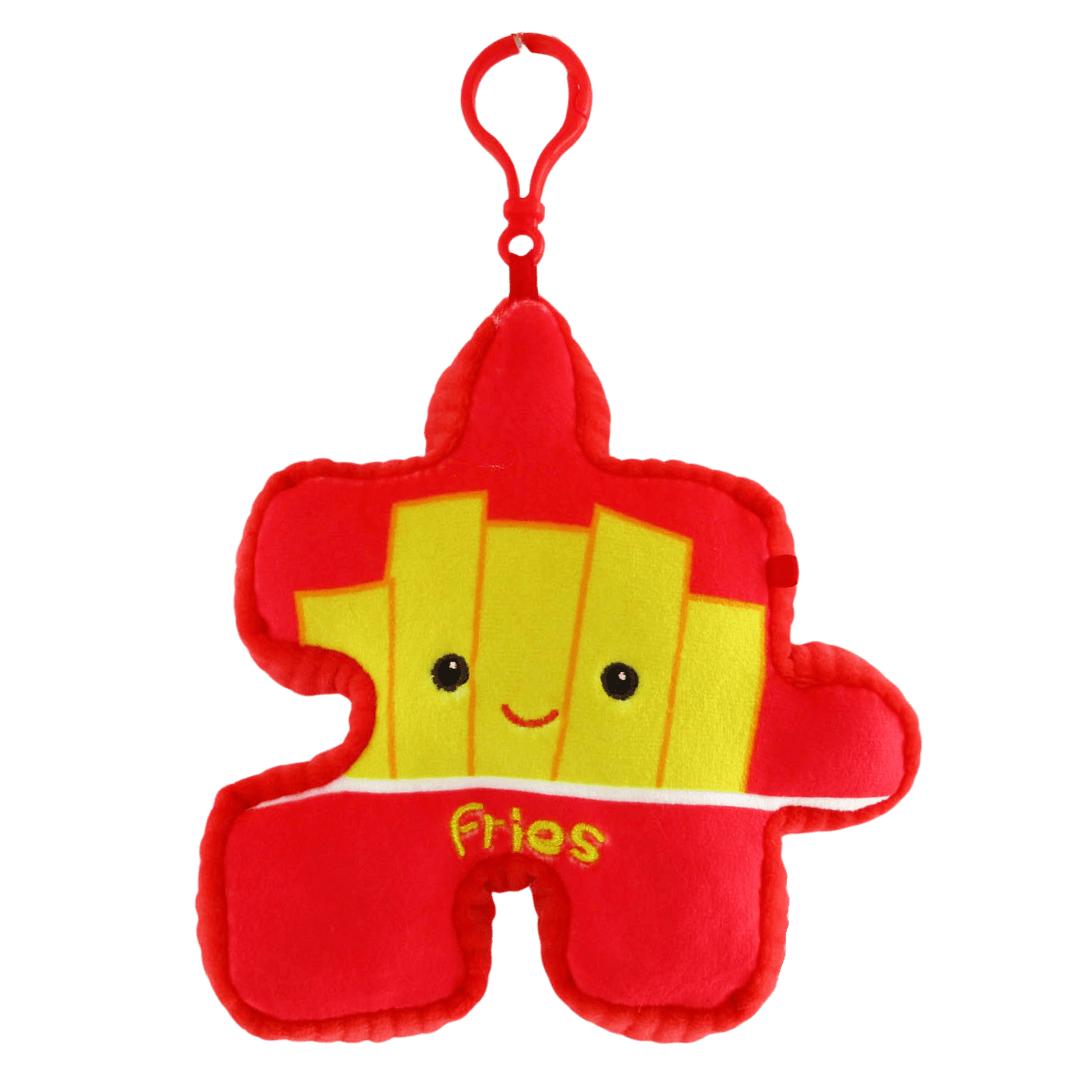 PZ181 - 4FOOD - 4 " FOODIE PLUZZLES CLIP - ON - 48pcs - ShopUNIS!