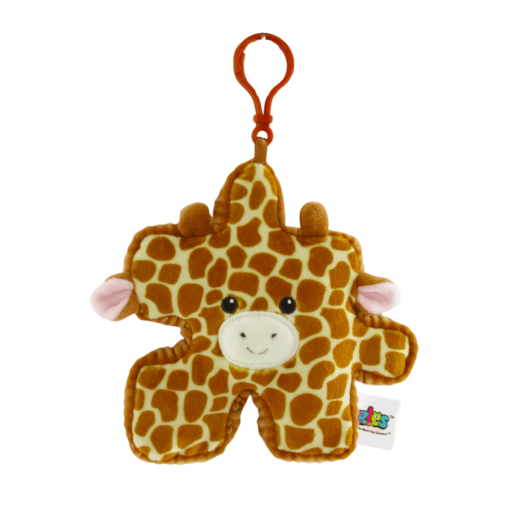 PZ268 - 4JNGAST - 4" JUNGLE PLUZZLES 6 ASST CLIP - ON - 48 pcs - ShopUNIS!