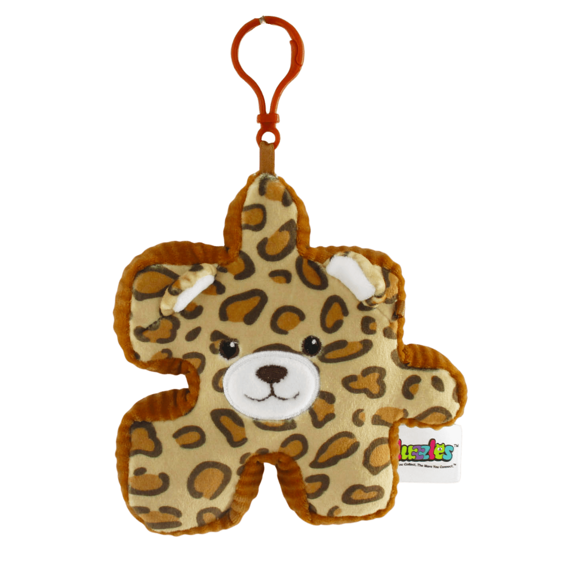 PZ268 - 4JNGAST - 4" JUNGLE PLUZZLES 6 ASST CLIP - ON - 48 pcs - ShopUNIS!