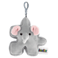 PZ268 - 4JNGAST - 4" JUNGLE PLUZZLES 6 ASST CLIP - ON - 48 pcs - ShopUNIS!