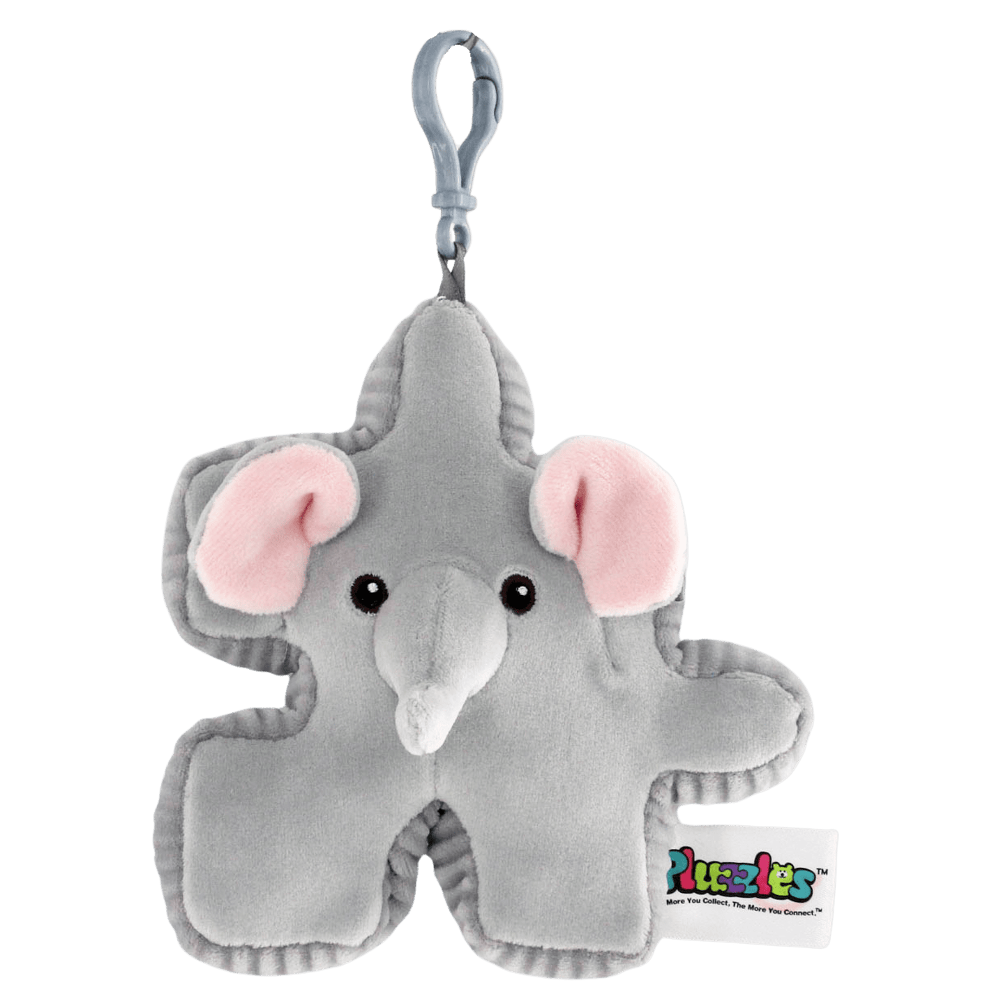 PZ268 - 4JNGAST - 4" JUNGLE PLUZZLES 6 ASST CLIP - ON - 48 pcs - ShopUNIS!