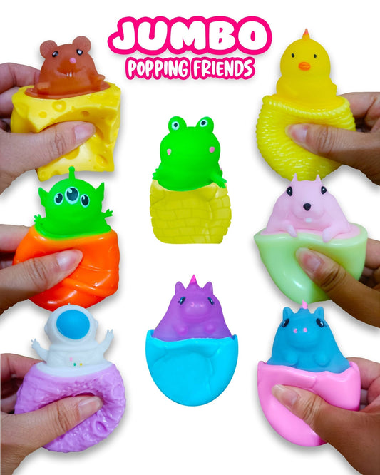 R POPPING - Jumbo Popping Toy Mix - 288 units - ShopUNIS!