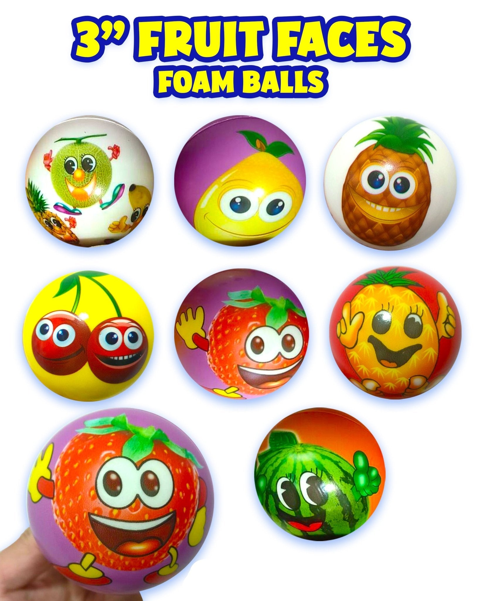 SHSAV23 - 3" Foam Balls Asst - 720 units - ShopUNIS!