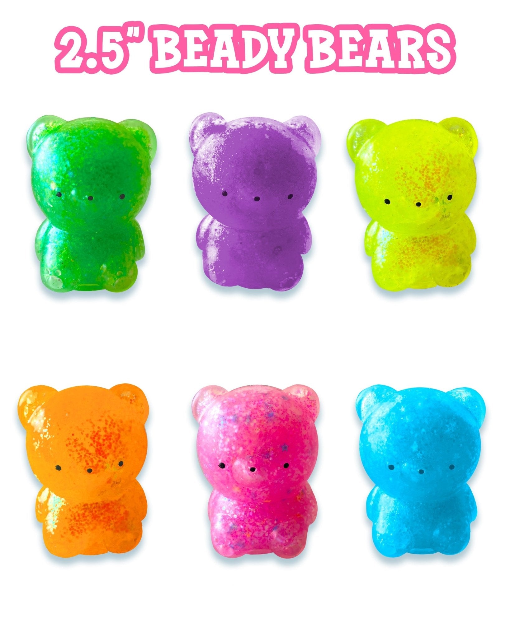 SHSAV32 - 2.5" Beady Bear - 100 units - ShopUNIS!