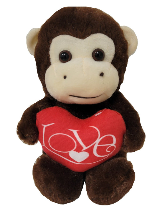 SHSCA - V1811 - 7 - Snuggle Heartfelt Monkey 7” - ShopUNIS!