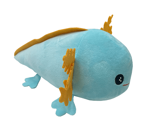 SHSCL2 - CL2005 - B - Lovable Axolotl 8" Blue - ShopUNIS!