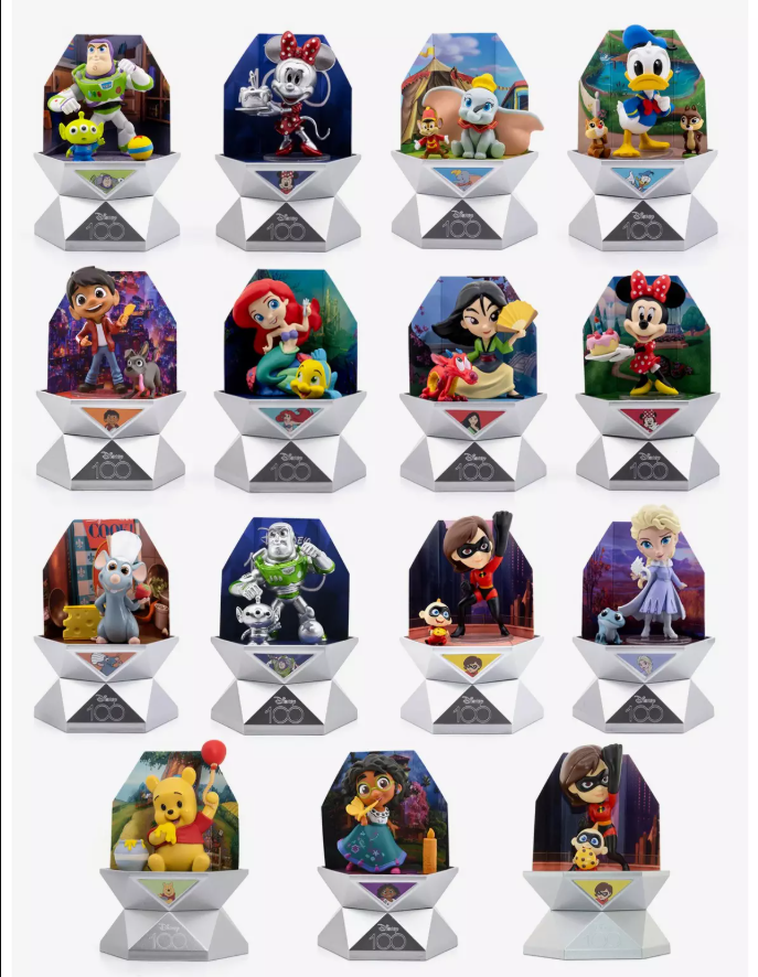 SHSDS1 - Disney 100 Surprise Capsules Series 1- 120 units - ShopUNIS!