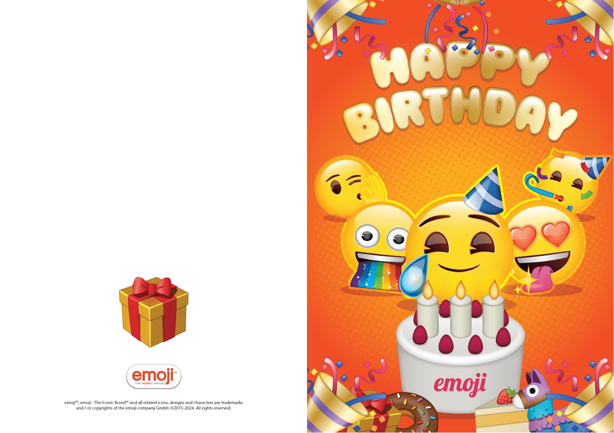 SHSEBC - emoji™ Birthday Card - ShopUNIS!