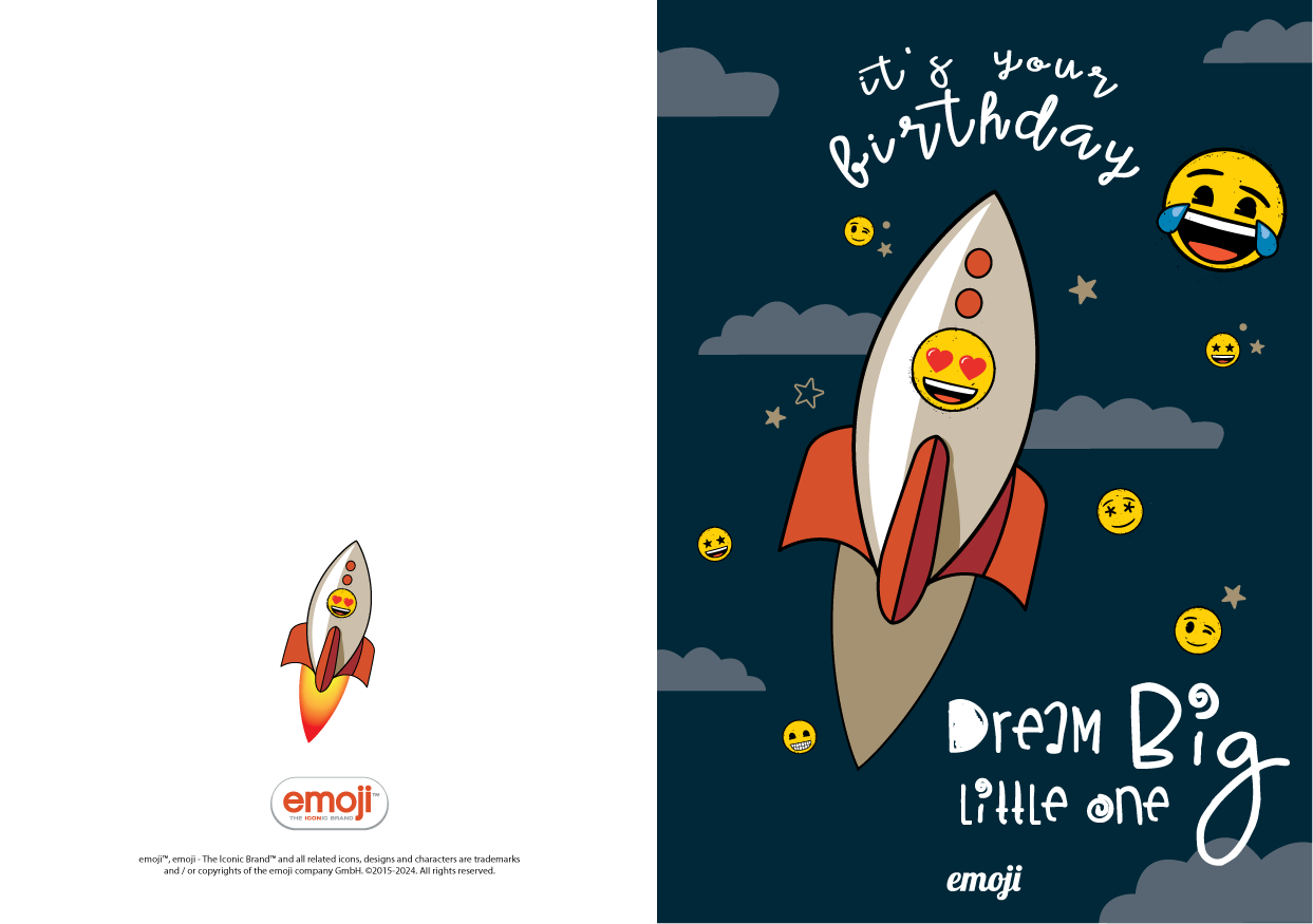SHSEBC - emoji™ Birthday Card - ShopUNIS!