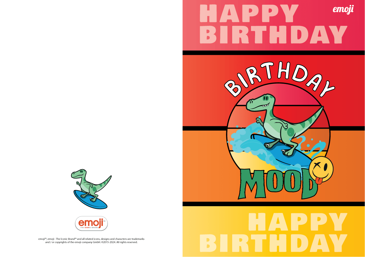 SHSEBC - emoji™ Birthday Card - ShopUNIS!