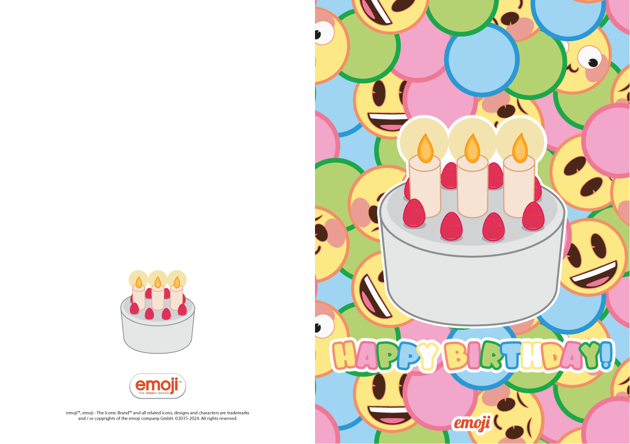 SHSEBC - emoji™ Birthday Card - ShopUNIS!