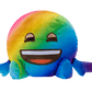 SHSER - emoji™ Fluffy Relax - Rainbow Face - ShopUNIS!