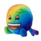 SHSER - emoji™ Fluffy Relax - Rainbow Face - ShopUNIS!