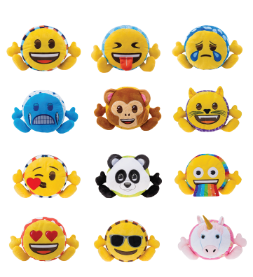 SHSES - Assorted emoji™ Fluffy Stacked Bundle - ShopUNIS!