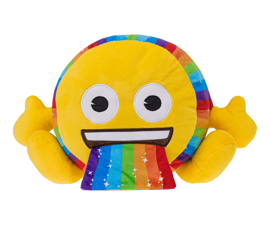 SHSES2 - emoji™ Fluffy Stacked Series 2 - Rainbow Vomit - ShopUNIS!