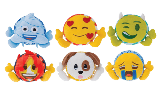 SHSES3 - emoji™ Fluffy Stacked Series 3 - Assorted Plush Toys - ShopUNIS!