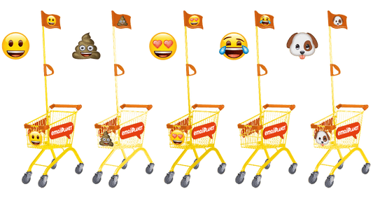 SHSESC - emoji™ Shopping Carts - ShopUNIS!