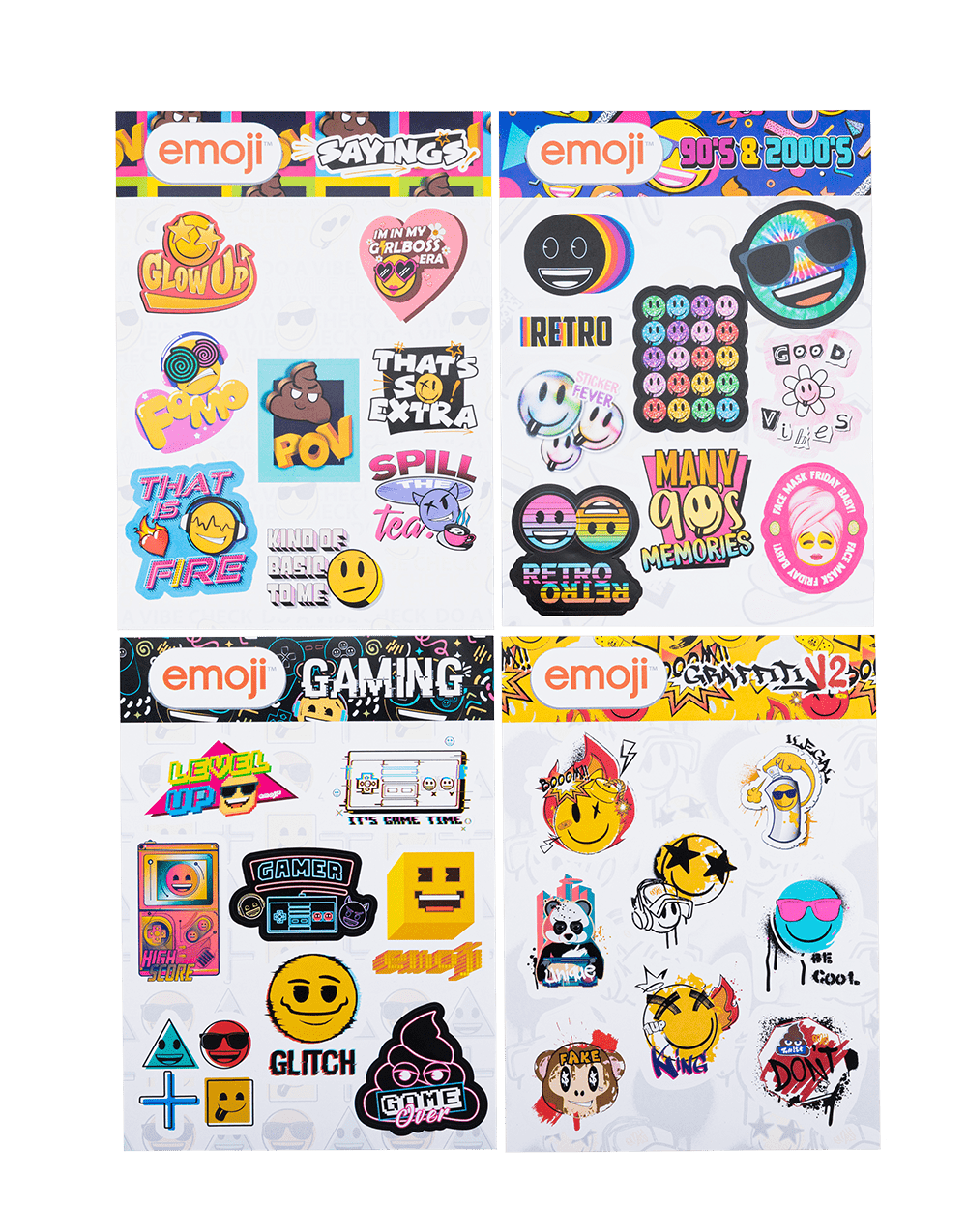 SHSESS - emoji™ Sticker Sheet - ShopUNIS!