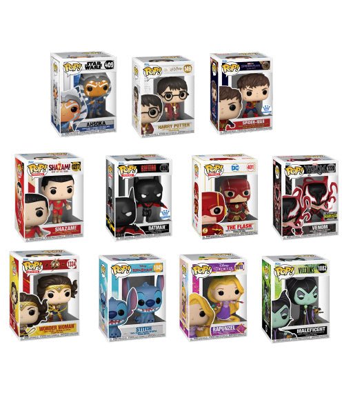 SHSFFP - Assorted FUNKO POP Kit - 35pcs - ShopUNIS!