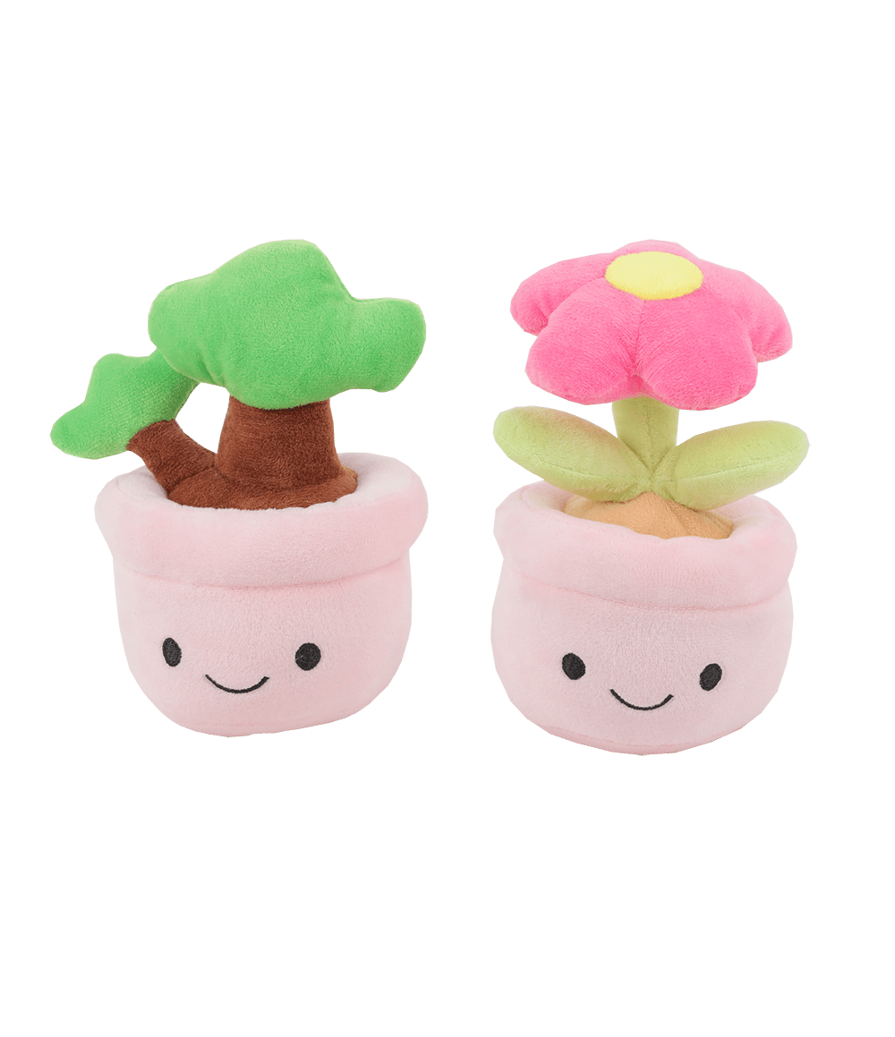 SHSFM1 - 7" Plant Plush, 2 asst - 96 units - ShopUNIS!