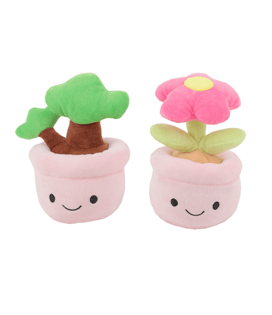SHSFM1 - 7" Plant Plush, 2 asst - 96 units - ShopUNIS!