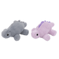 SHSFM10 - 8.5" Purple and Gray Dinosaur Plush, 2 asst - 120 units - ShopUNIS!