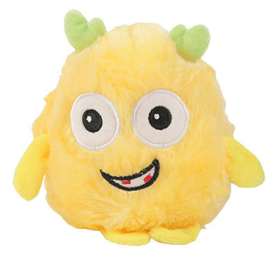 SHSFM2 - 6" Yellow and Blue Monster, 2 asst - 120 units - ShopUNIS!