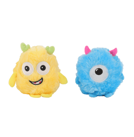 SHSFM2 - 6" Yellow and Blue Monster, 2 asst - 120 units - ShopUNIS!
