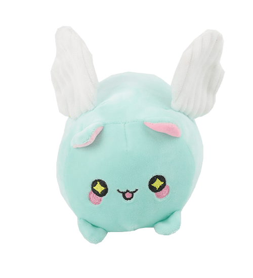 SHSFM3 - 6" Mint Spandex Angel Cat Plush - 120 units - ShopUNIS!
