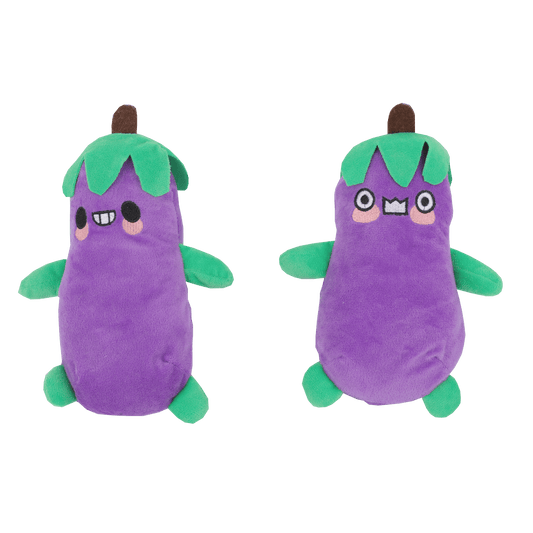 SHSFM5 - 7.5" Eggplant Plush, 2 asst - 96 units - ShopUNIS!