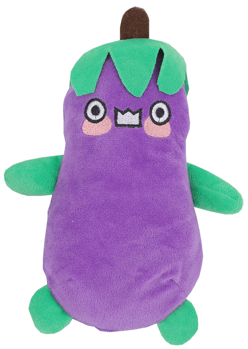 SHSFM5 - 7.5" Eggplant Plush, 2 asst - 96 units - ShopUNIS!